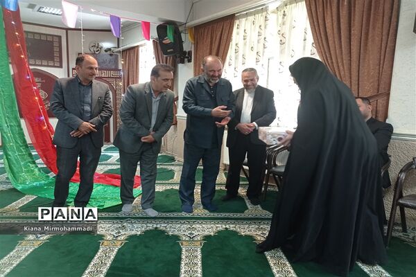 جشن عید غدیرخم در اداره آموزش و پرورش ناحیه 4 مشهد