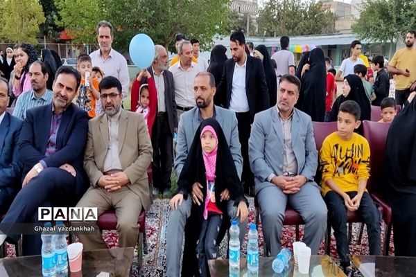 آیین افتتاحیه پایگاه‌های فعالیت‌های تابستانی دانش‌آموزان منطقه تبادکان