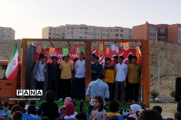جشن عید غدیر در روستای مهرآباد رودهن