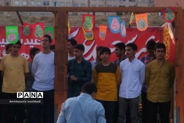 جشن عید غدیر در روستای مهرآباد رودهن