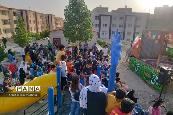 جشن عید غدیر در روستای مهرآباد رودهن