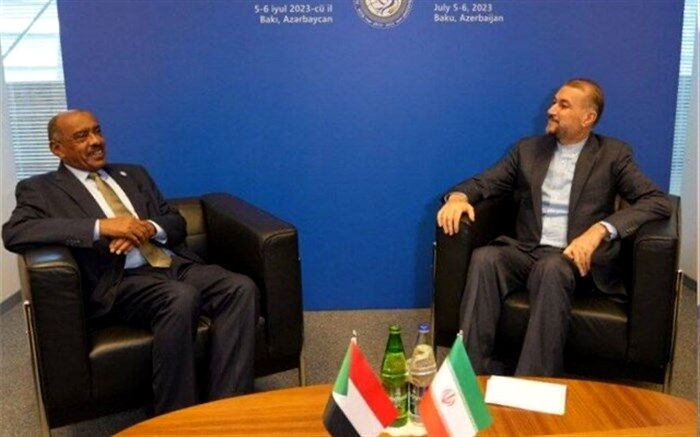 امیرعبداللهیان با وزیر خارجه سودان دیدار کرد