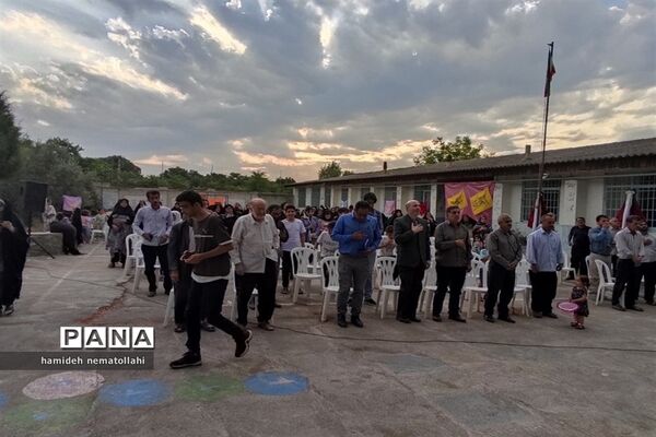 جشن عید غدیر در روستای نظام محله گلوگاه