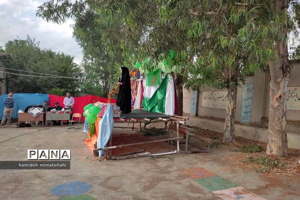 جشن عید غدیر در روستای نظام محله گلوگاه