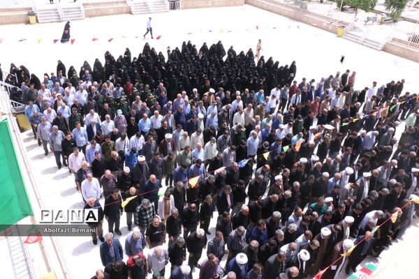 تشییع و خاکسپاری پیکر جانباز شهید «زنجانی» در قم
