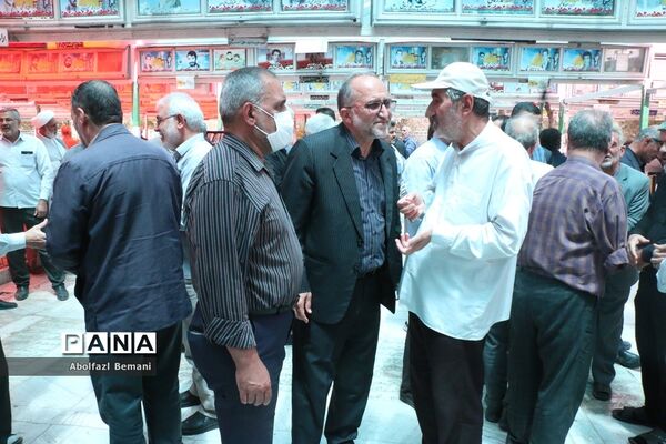 تشییع و خاکسپاری پیکر جانباز شهید «زنجانی» در قم
