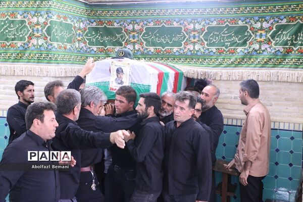 تشییع و خاکسپاری پیکر جانباز شهید «زنجانی» در قم