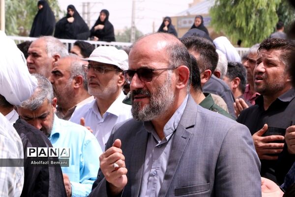تشییع و خاکسپاری پیکر جانباز شهید «زنجانی» در قم