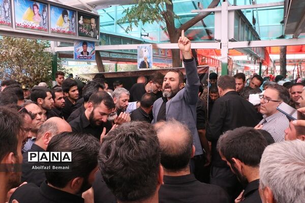 تشییع و خاکسپاری پیکر جانباز شهید «زنجانی» در قم