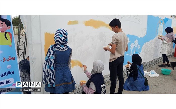 چالش حس وحال شرکت کنندگان در طرح نقاشی همگانی امین تا امیر