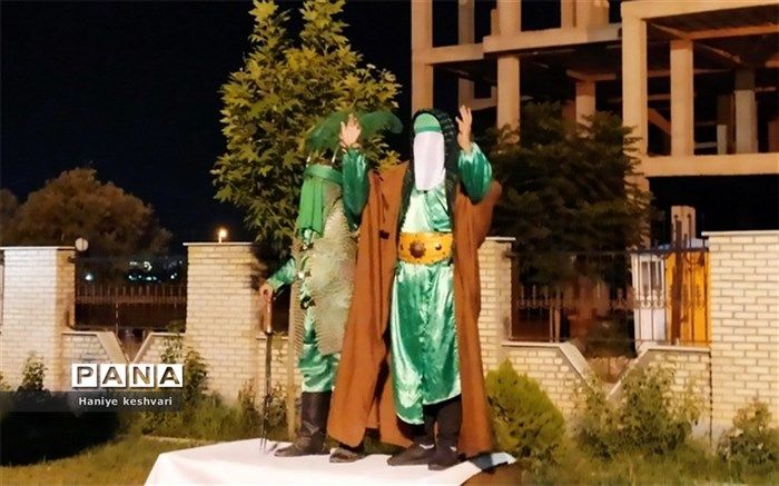 نمایش واقعه غدیر خم در شهرستان ورامین/فیلم