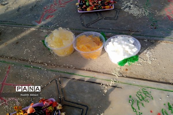 برگزاری دعای ندبه در گلزار شهدای شهرستان بن