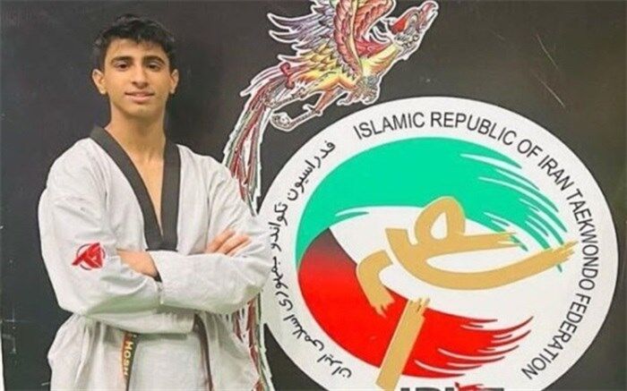 درخشش دانش‌آموز تکواندوکار بوشهری در مسابقات انتخابی تیم ملی تکواندو نونهالان کشور
