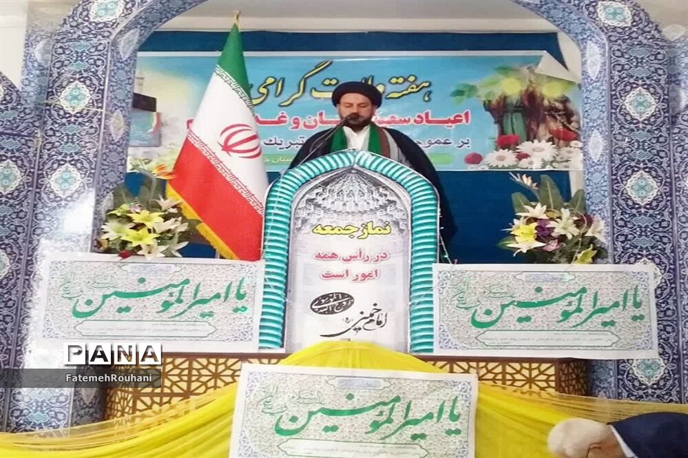 برگزاری نماز جمعه در شهرستان خلیل‌آباد