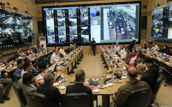 حضور شهردار تهران در مسیر مهمانی 10 کیلومتری غدیر
