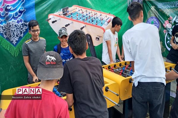 برگزاری میهمانی یک کیلومتری غدیر در شهرستان‌ قرچک