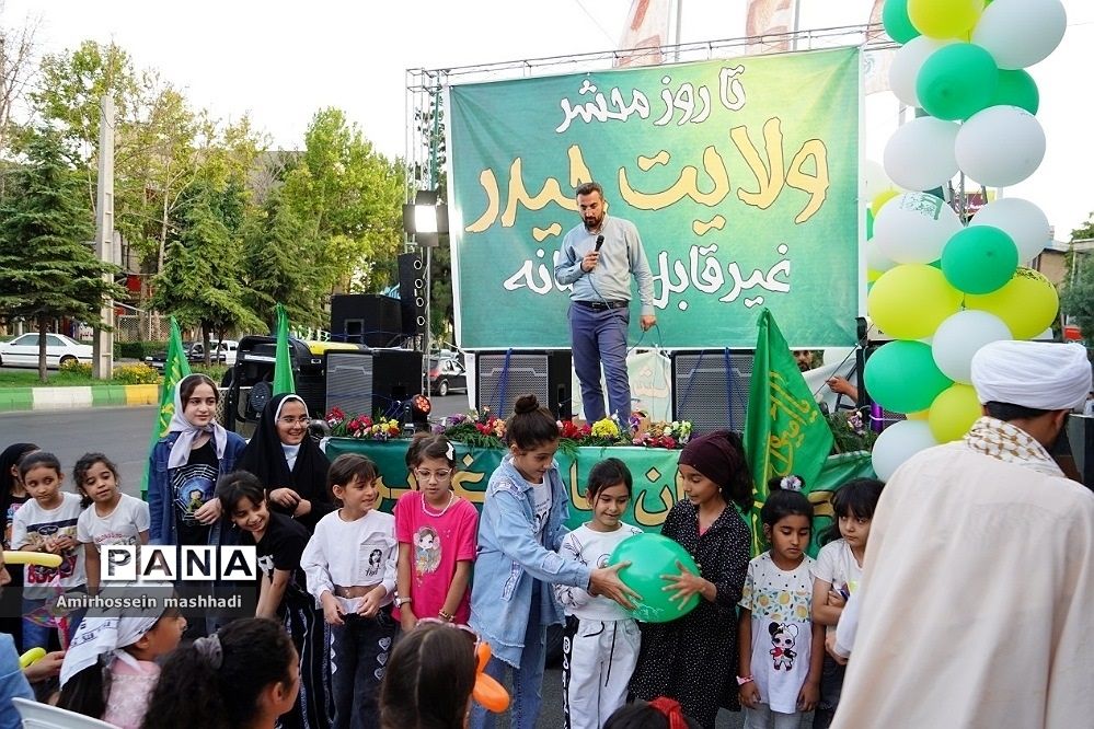 کاروان شادی غدیر در رودهن