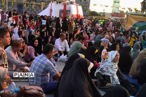 جشن مهمانی ده کیلومتری غدیر در شهر تهران