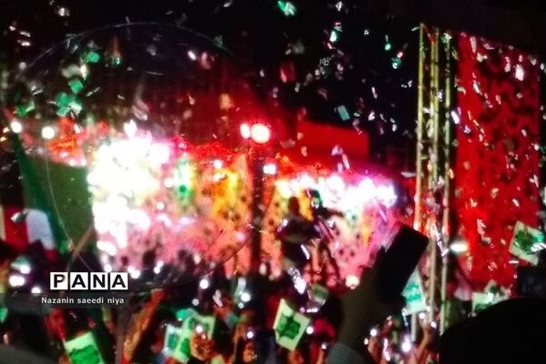 جشن مهمانی ده کیلومتری غدیر در شهر تهران