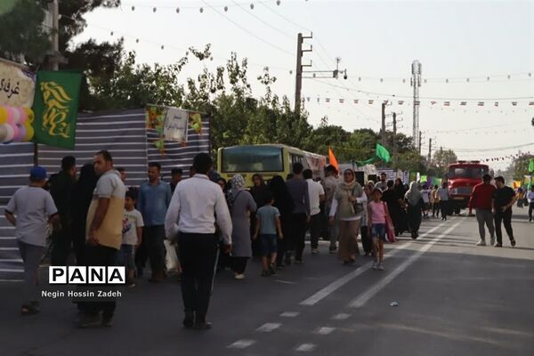 جشن بزرگ دو کیلومتری عید سعید غدیرخم در شهرستان اسلامشهر