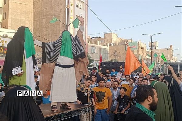 کاروان شادی عاشقان ولایت به مناسبت عید غدیر خم  در شهرستان قدس