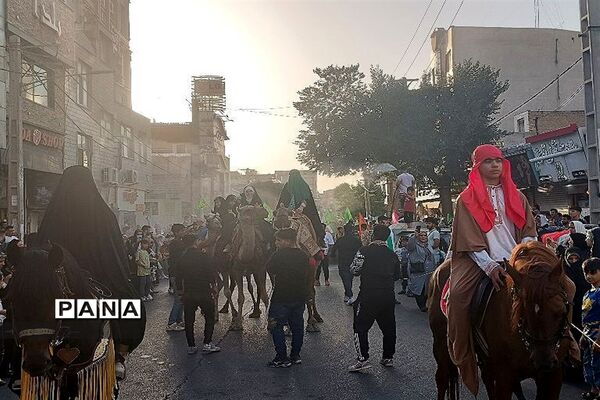 کاروان شادی عاشقان ولایت به مناسبت عید غدیر خم  در شهرستان قدس