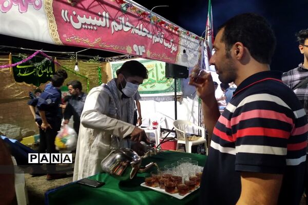 مهمانی پدرانه به‌مناسبت عید غدیر در قائمشهر