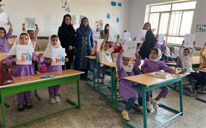 دومین ویژه برنامه «کاروان جهادی رضوی» در مدارس ابتدایی روستایی میاندوآب