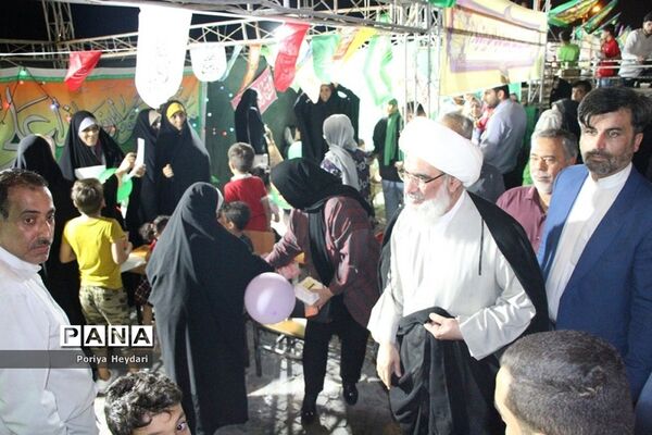 مهمانی غدیر در ساحل بوشهر