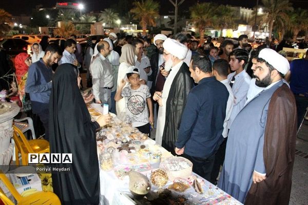 مهمانی غدیر در ساحل بوشهر