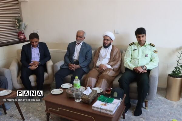 دیدار فرماندار بهاباد با سادات شهرستان بهاباد