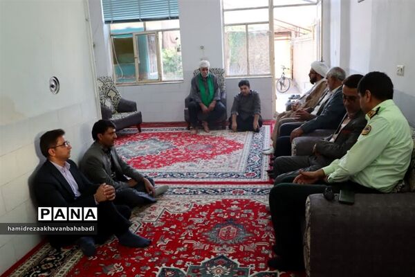 دیدار فرماندار بهاباد با سادات شهرستان بهاباد