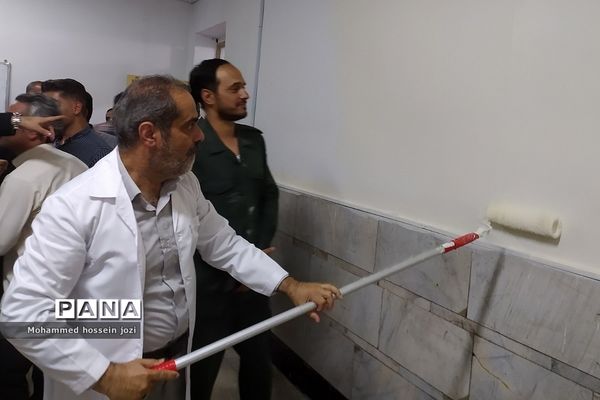 مراسم افتتاحیه طرح جهادی شهید «سید روح‌الله عجمیان» در قم