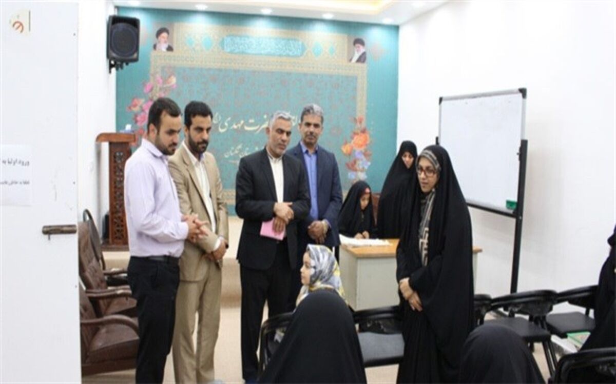 بازدید معاون اداره کل قرآن، عترت وزارت آموزش و پرورش از دارالقرآن حضرت مهدی(عج) تنگستان