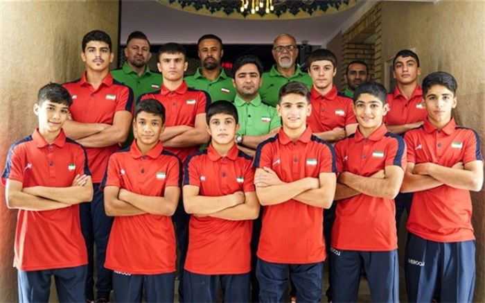 تیم ملی کشتی فرنگی نونهالان‌ راهی اردن شد