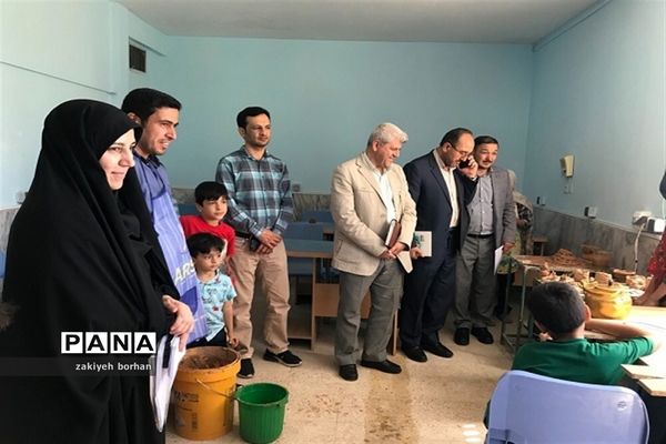 بازدید از پایگاه اوقات فراغت شهرستان اسفراین