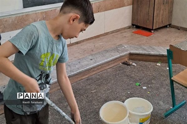 بازسازی مدرسه امام‌حسن‌مجتبی(ع) و گل‌نرگس شهرستان‌قرچک