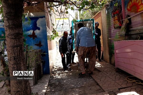 بازسازی مدرسه امام‌حسن‌مجتبی(ع) و گل‌نرگس شهرستان‌قرچک