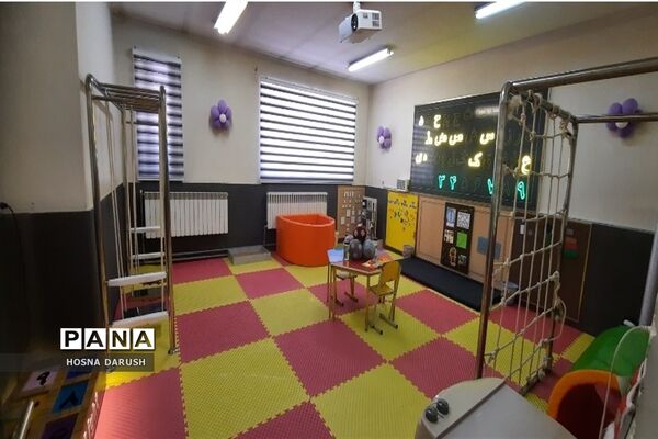 افتتاحیه اتاق چند حسی ویژه دانش‌آموزان چند معلولیتی