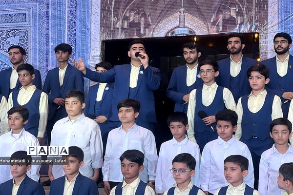 افتتاحیه دوزادهمین جشنواره سرود رضوی در گلستان