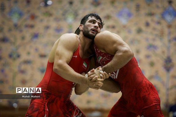 تمرین تیم ملی کشتی فرنگی نوجوانان و بزرگسالان