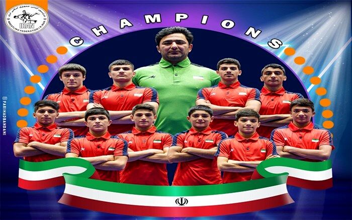ایران بر بام ‌‌کشتی فرنگی نونهالان ‌آسیا‌