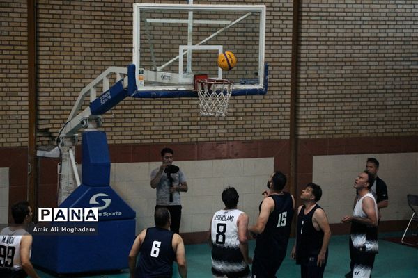 فینال مسابقات بسکتبال ۳نفره فرهنگیان سراسر کشور