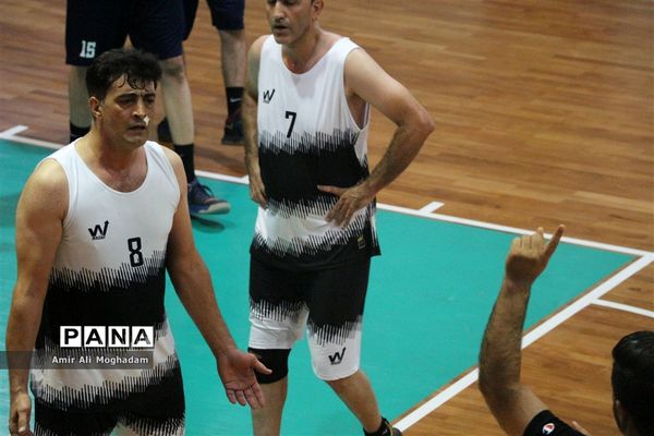 فینال مسابقات بسکتبال ۳نفره فرهنگیان سراسر کشور