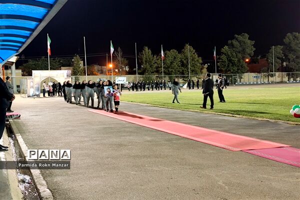آیین افتتاحیه مسابقات ورزشی بانوان فرهنگی کشور در شیراز