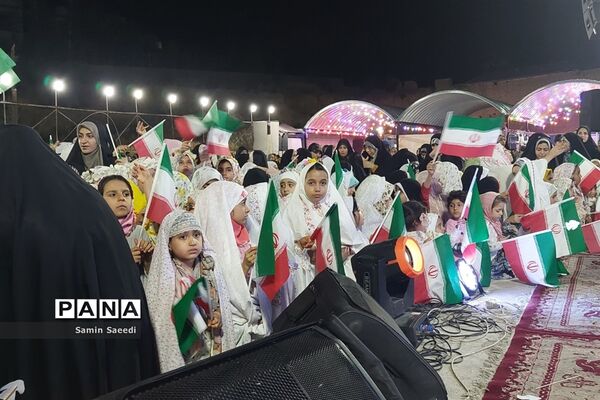 جشن بزرگ فرشته‌ها به مناسبت روز حجاب و عفاف در شیراز