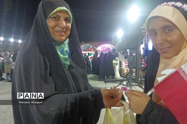 جشن بزرگ فرشته‌ها به مناسبت روز حجاب و عفاف در شیراز