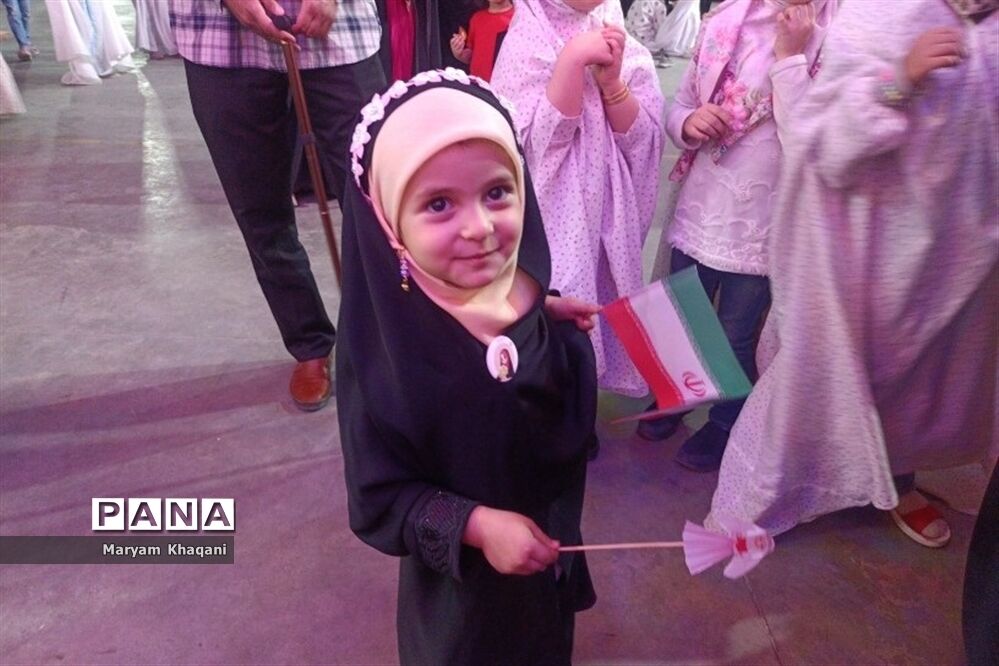 جشن بزرگ فرشته‌ها به مناسبت روز حجاب و عفاف در شیراز