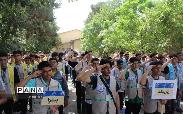 افتتاحیه اردوی تربیتی  یاورمربیان پیشتاز شهرستان‌های استان تهران /فیلم