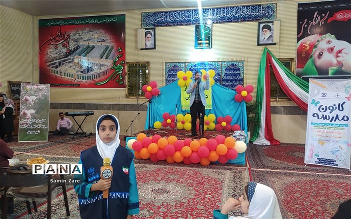 جشن ستارگان و تجلیل از دانش‌آْموزان برتر در شهرستان آباده/ فیلم